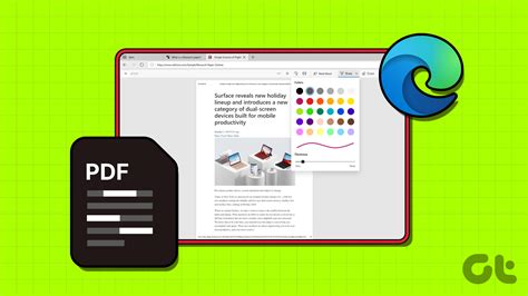 Discover How to Edit PDFs with Microsoft Edge .